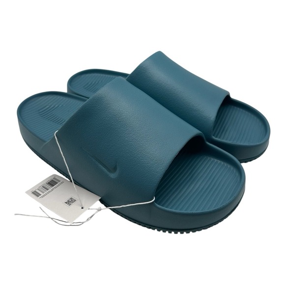 Nike Calm Slide Mens 8 Womens 9 Smokey Blue Slip On Sandals Flip Flop FD4116-005 main image 9